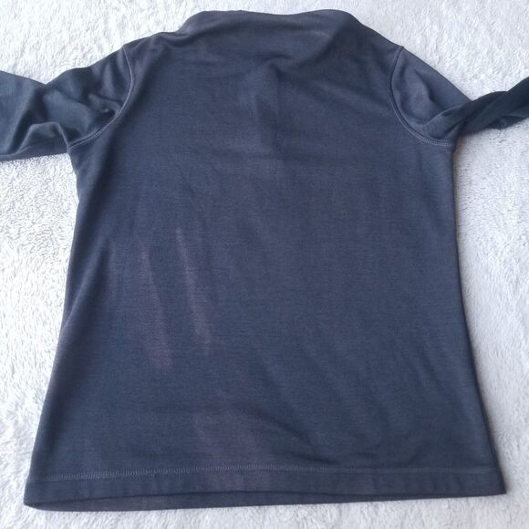 Adidas Golf Quarter Zip Sweatshirt Men's S Dark Grey Sports Performance - Picture 6 of 9